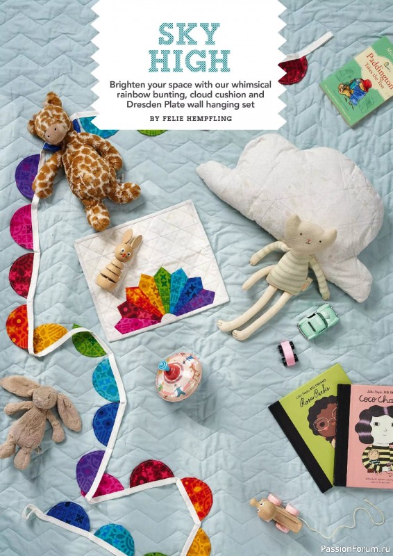 Коллекция проектов для рукодельниц в журнале «Love Patchwork & Quilting №150 2025»