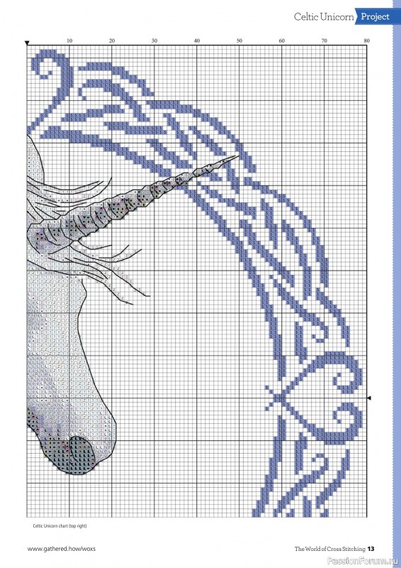 Коллекция вышивки в журнале «The World of Cross Stitching №341 2023»