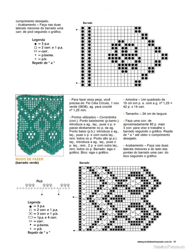 Вязаные проекты в журнале «Faca Facil Ponto Cruz - Dezembro 2024»