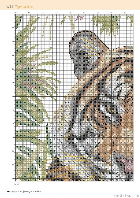 Коллекция вышивки в журнале «Cross Stitch Gold - Animal Collection 2023»