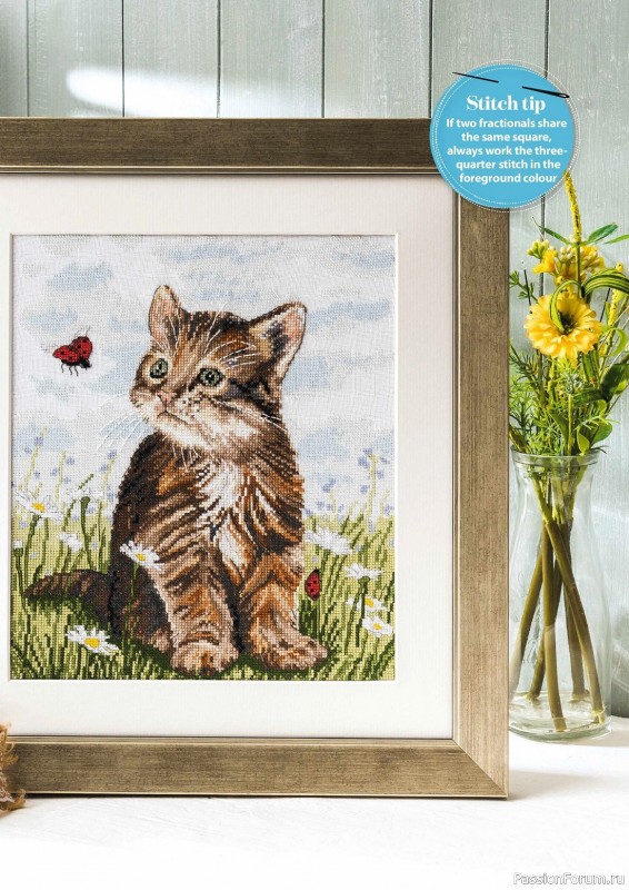 Коллекция вышивки в журнале «Cross Stitch Gold - Animal Collection 2023»