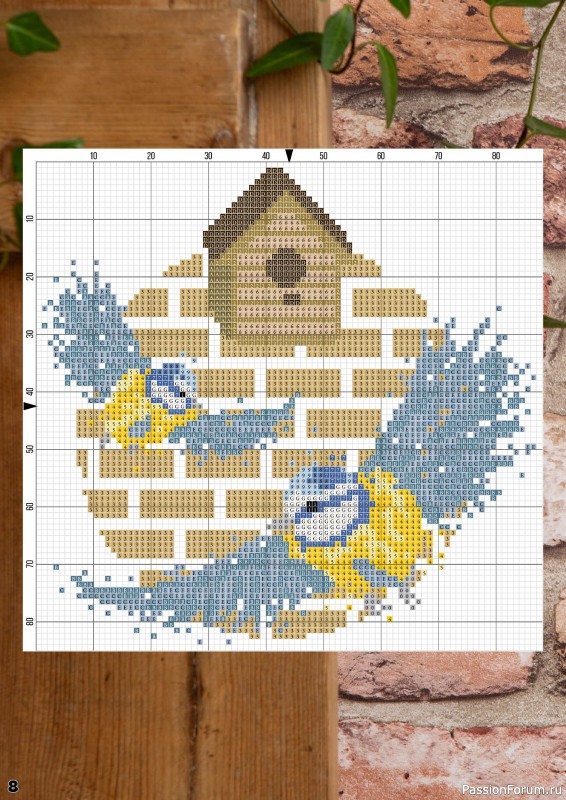 Коллекция вышивки в журнале «XStitch Magazine №28 2024»