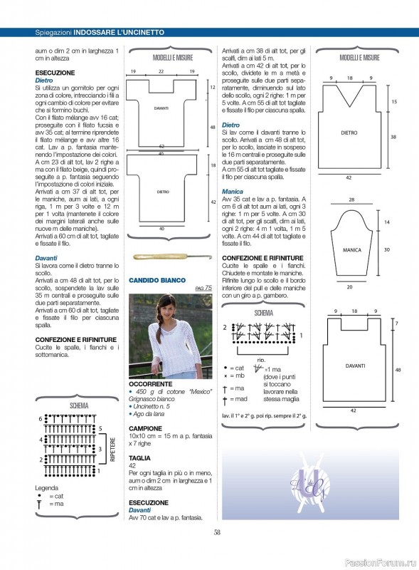 Вязаные проекты крючком в журнале «L'uncinetto di Gio №37 2023»