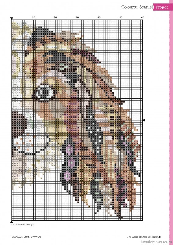 Коллекция вышивки в журнале «The World of Cross Stitching №353 2024»