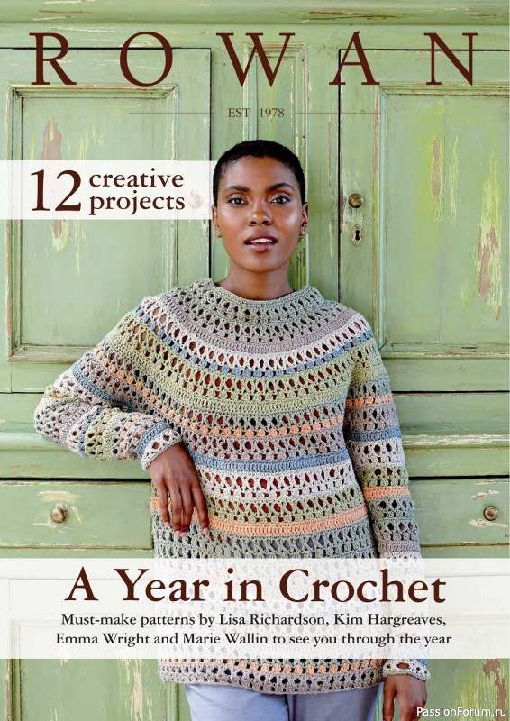 Вязаные модели крючком в журнале «Crochet Now №89 2022»