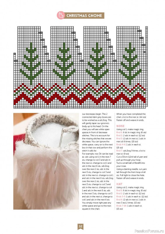 Вязаные проекты крючком в журнале «Christmas Crochet - 1st Edition 2022»