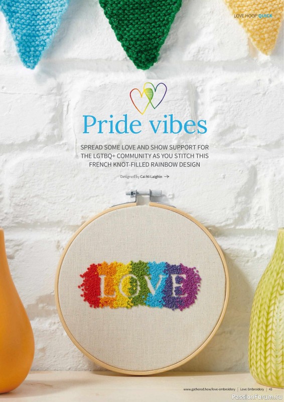 Коллекция вышивки в журнале «Love Embroidery №54 2024»