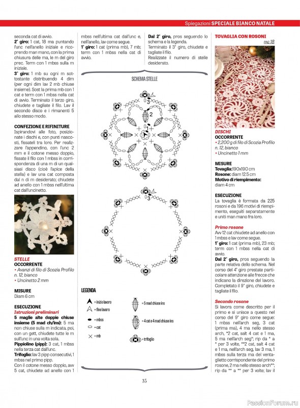 Вязаные проекты крючком в журнале «L'uncinetto di Gio №46 2024»