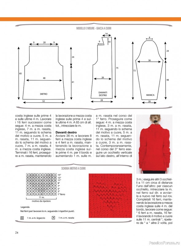 Вязаные модели в журнале «La Nuova Maglia №24 2022»