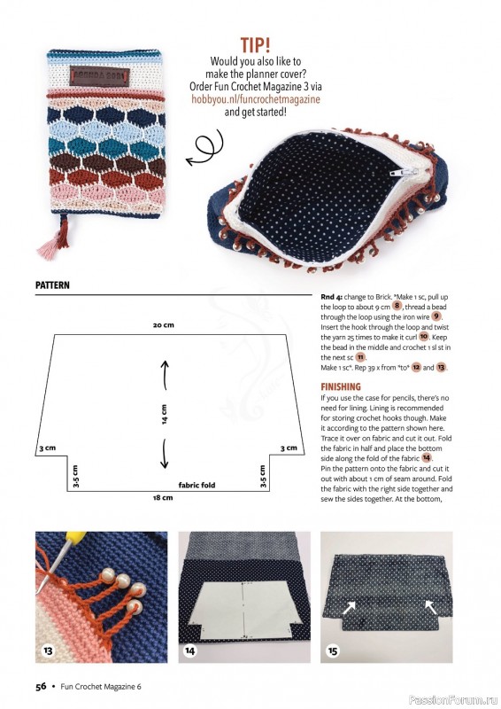 Вязаные проекты крючком в журнале «Fun Crochet Magazine №6 2022»