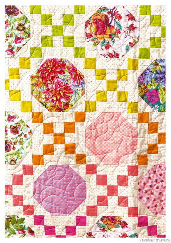 Коллекция проектов для рукодельниц в журнале «Love Patchwork & Quilting №144 2024»