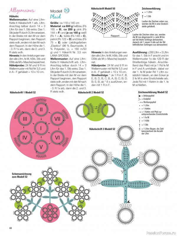 Вязаные проекты крючком в журнале «Freude am Handarbeiten Sonderheft FH176 2025»