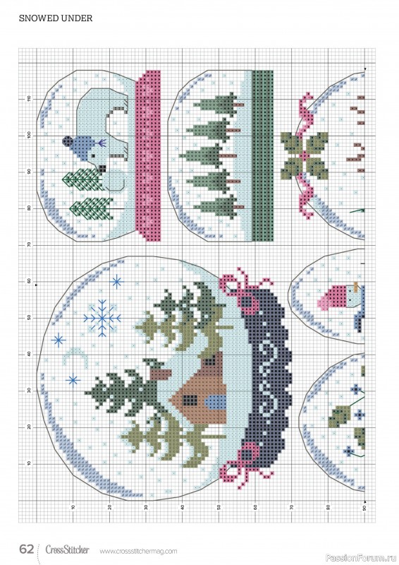 Коллекция вышивки в журнале «CrossStitcher №417 2024»