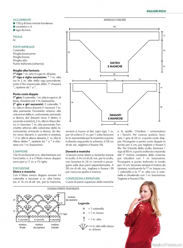 Вязаные проекты в журнале «Uncinetto Indossato №7 2024»