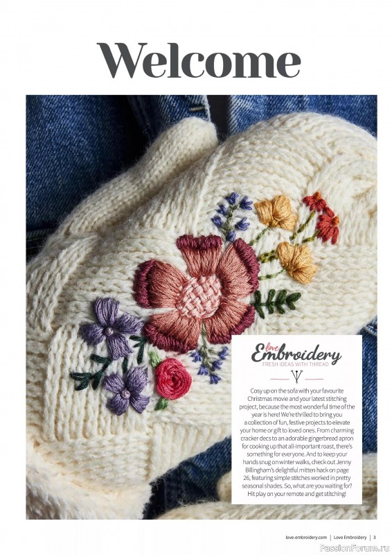 Коллекция вышивки в журнале «Love Embroidery №59 2024»