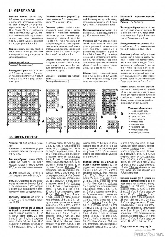 Вязаные модели в журнале «Verena №4 2015»