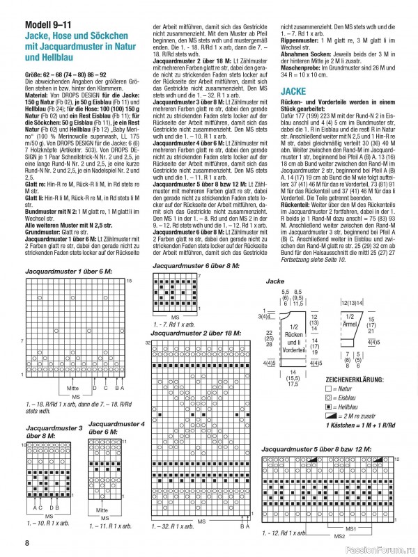 Вязаные модели для детей в журнале «Baby Strick №3 2024»