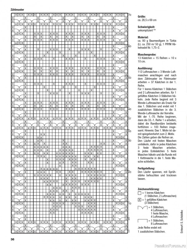 Вязаные проекты крючком в журнале «FiletHakeln HA109 2024»