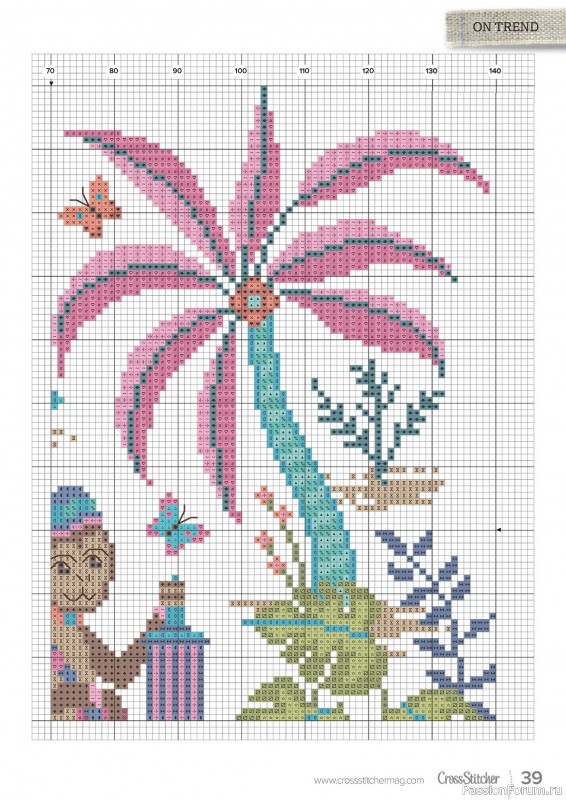 Коллекция вышивки в журнале «CrossStitcher №418 2025»