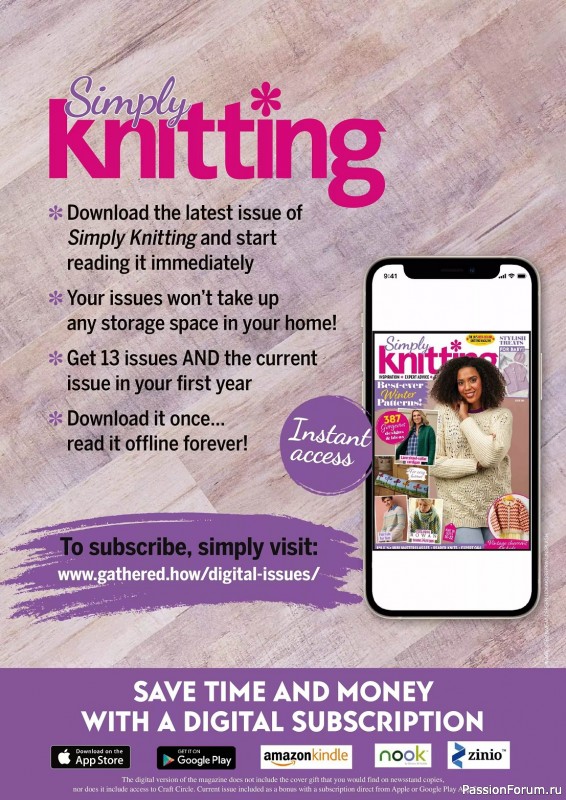 Вязаные проекты крючком в журнале «Simply Knitting №246 2023»