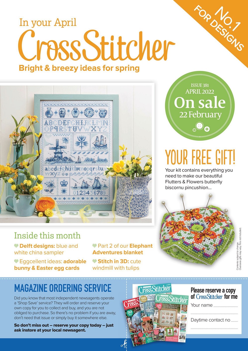 Вышивка крестом в журнале «CrossStitcher №380 2022»