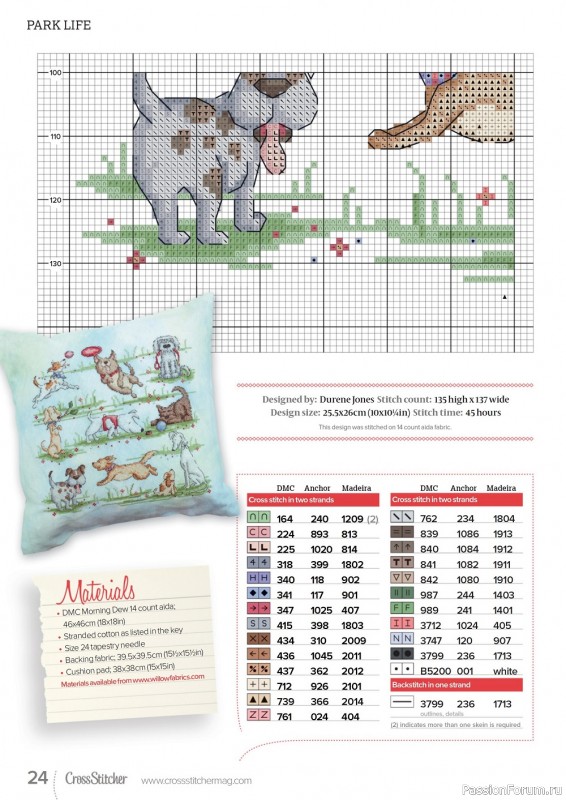 Коллекция вышивки в журнале «CrossStitcher №392 2023»