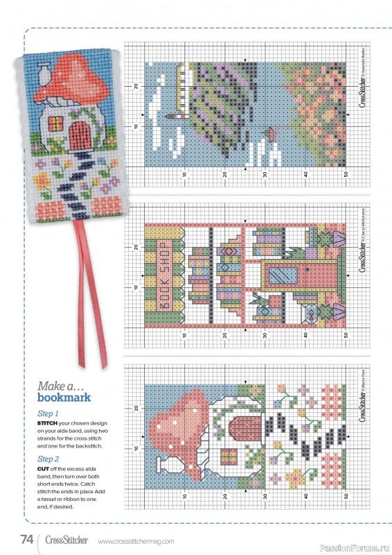 Коллекция вышивки в журнале «CrossStitcher №418 2025»