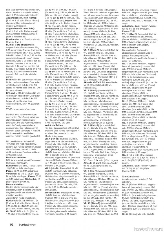 Вязаные модели в журнале «Burda Stricken №3 2020»