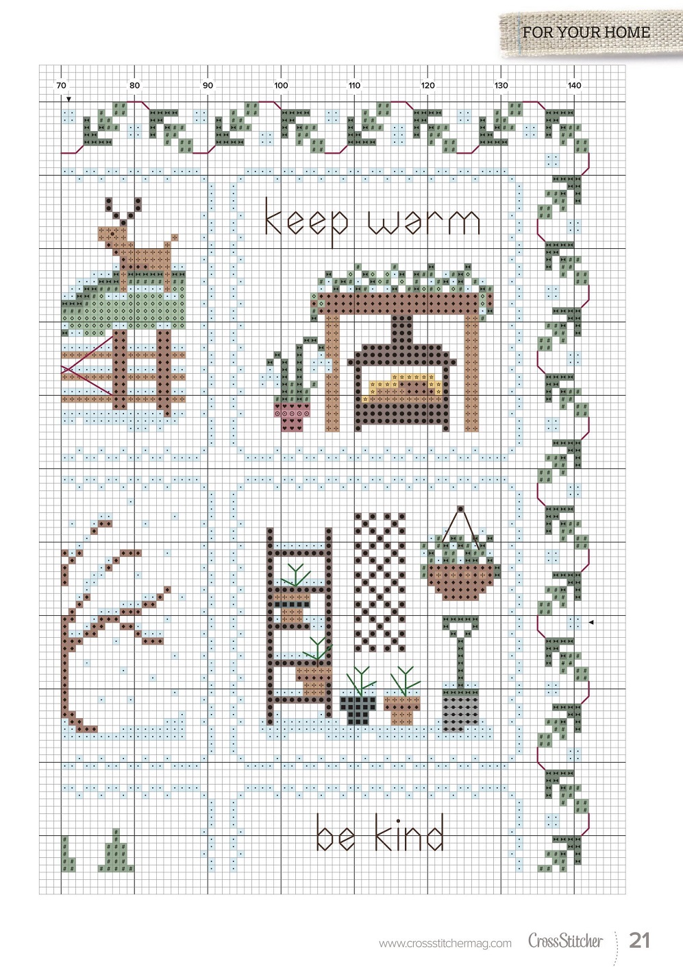 Красивые проекты вышивки крестом в журнале "CrossStitcher №379 2022"