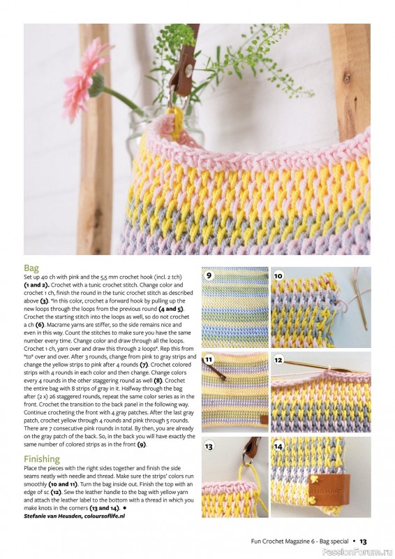 Вязаные проекты крючком в журнале «Fun Crochet Magazine №6 2022»