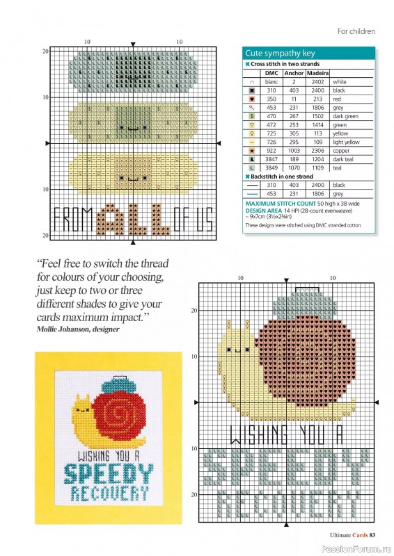 Коллекция вышивки в журнале «Ultimate CrossStitch Cards №58 2025»