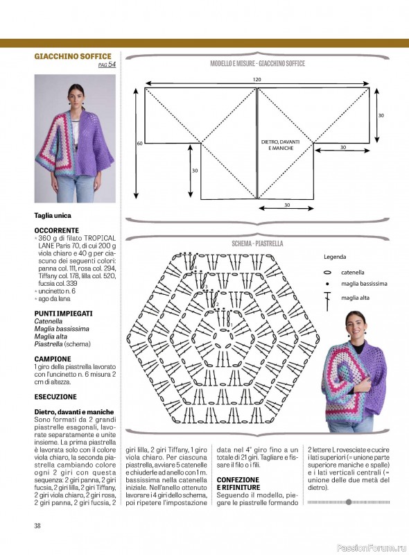 Вязаные модели в журнале «La Nuova Maglia №31 2023»