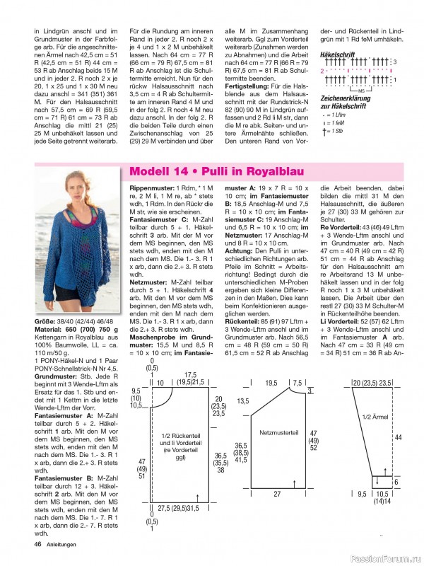 Вязаные модели в журнале «Maschentrends №1 2025»