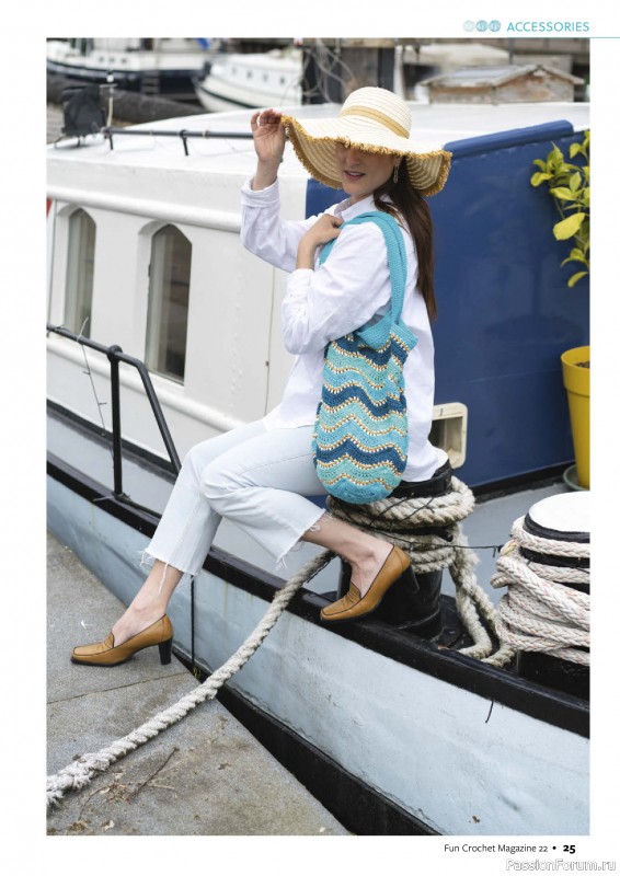 Вязаные проекты крючком в журнале «Fun Crochet Magazine №22 2025»