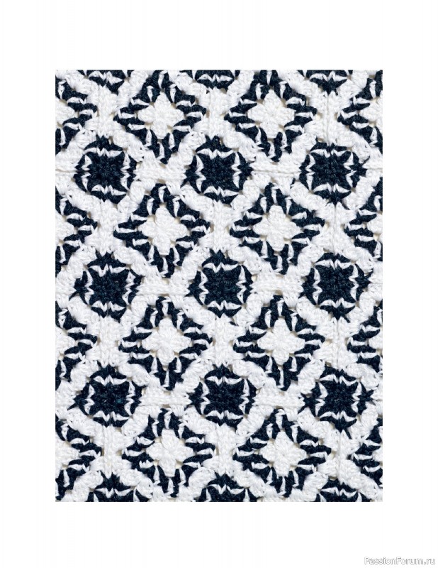 Вязаные проекты в книге «Crochet Squares»