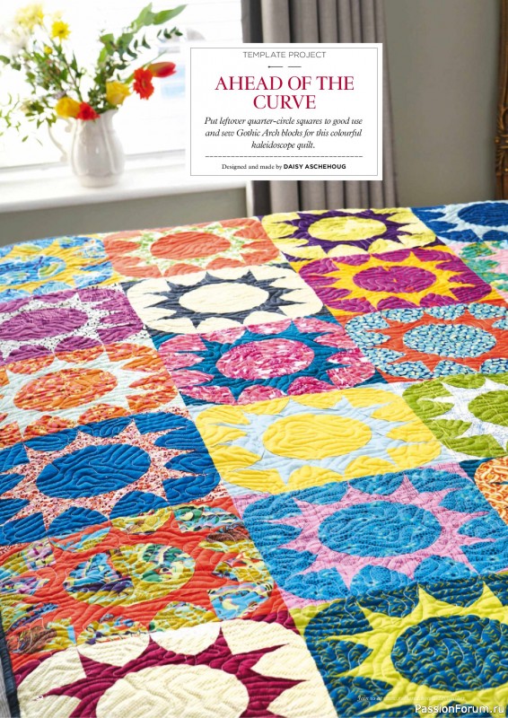 Коллекция проектов для рукодельниц в журнале «Todays Quilter №127 2025»