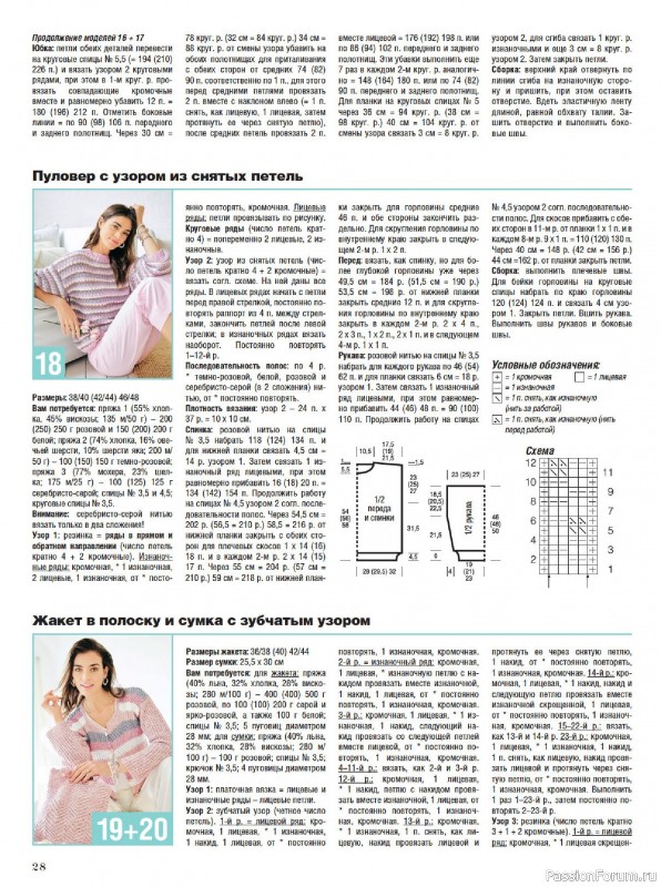 Вязаные модели в журнале «Сабрина №3 2025»