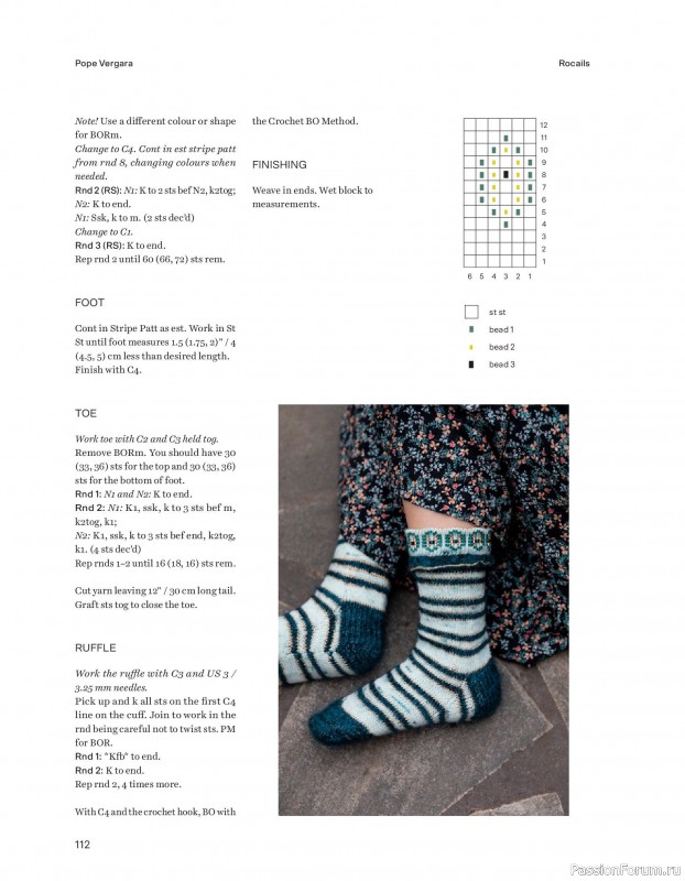 Вязаные проекты в книге «52 Weeks of Socks Vol. II»
