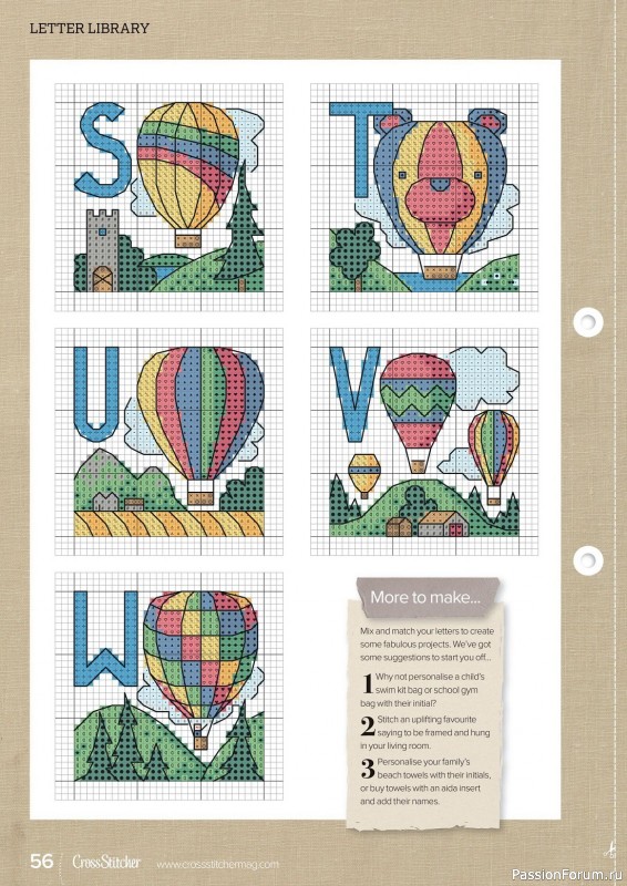 Коллекция вышивки в журнале «CrossStitcher №396 2023»