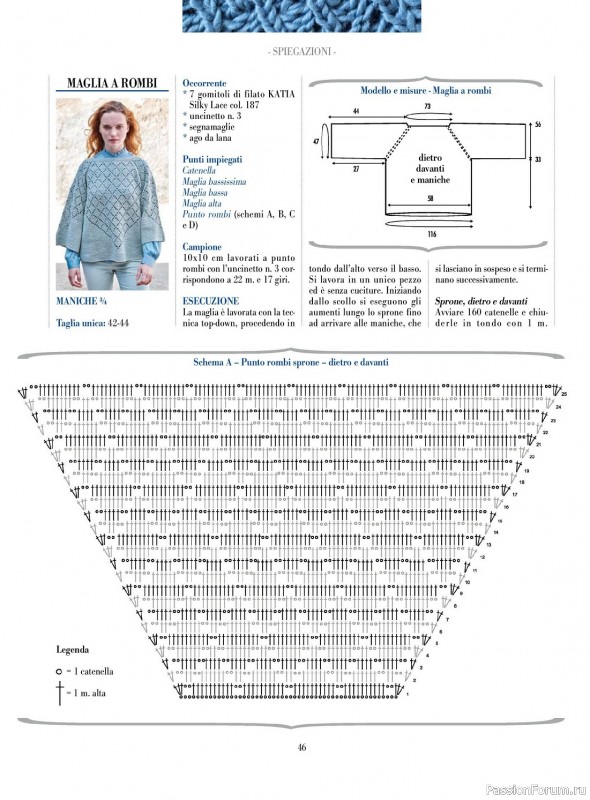 Вязаные модели в журнале «Piu Maglia №37 2023»