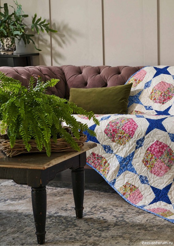 Коллекция проектов для рукодельниц в журнале «Todays Quilter №122 2024»