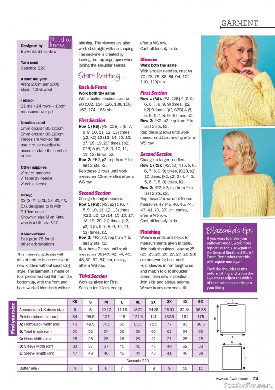 Вязаные проекты в журнале «Knit Now №174 2024»