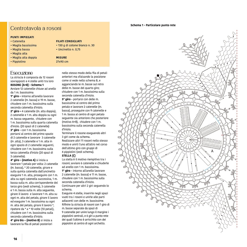 Журнал "Uncinetto Manuale Filet" №4 2021