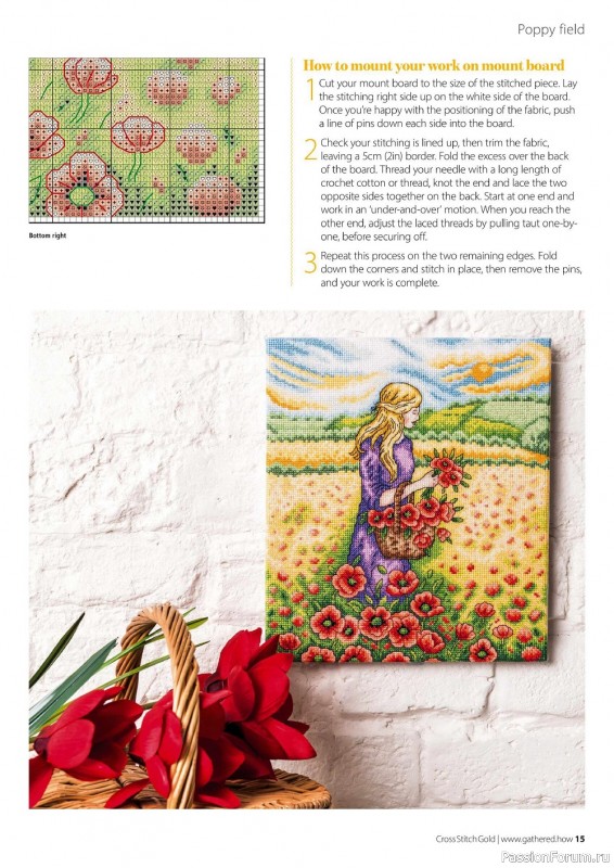 Коллекция вышивки в журнале «Cross Stitch Gold - Scenery Collection 2022»