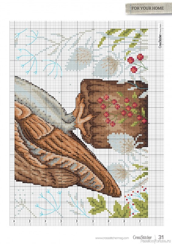 Коллекция вышивки в журнале «CrossStitcher №418 2025»