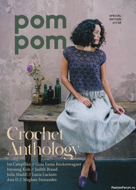 Вязаные модели спицами в журнале «Pom Pom Quarterly Special - Crochet Anthology - 2023»