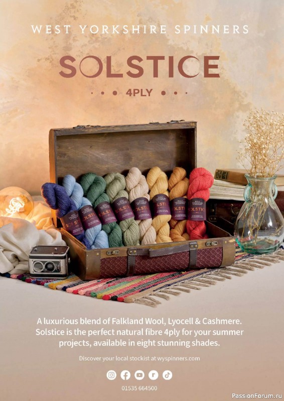 Вязаные проекты крючком в журнале «Crochet Now №122 2025»