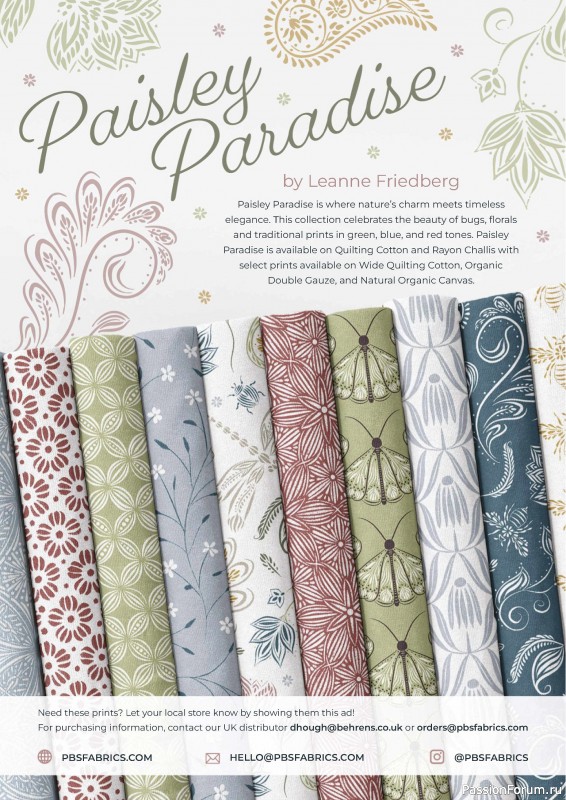 Коллекция проектов для рукодельниц в журнале «Love Patchwork & Quilting №145 2024»