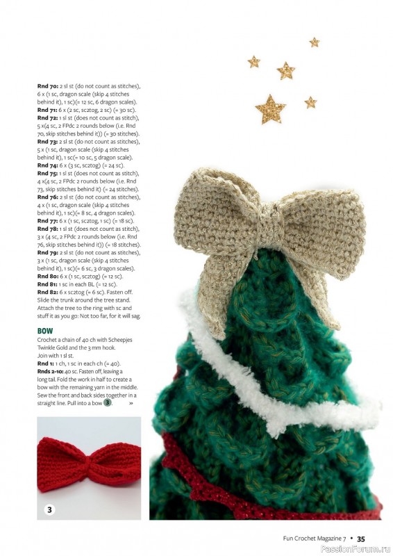 Вязаные проекты крючком в журнале «Fun Crochet Magazine №7 2022»