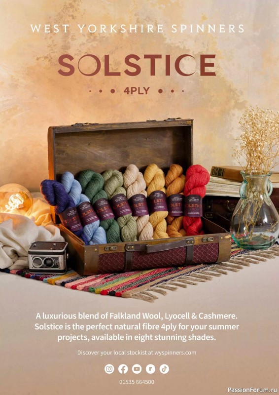 Вязаные проекты крючком в журнале «Simply Crochet №161 2025»